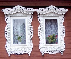Заказать резные наличники на окна
